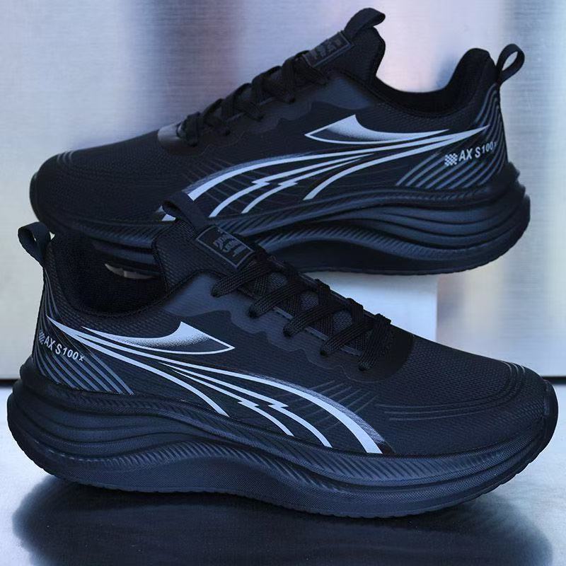 Waterproof Leather Upper Soft Sole Non-slip Lightweight Shock-absorbing…