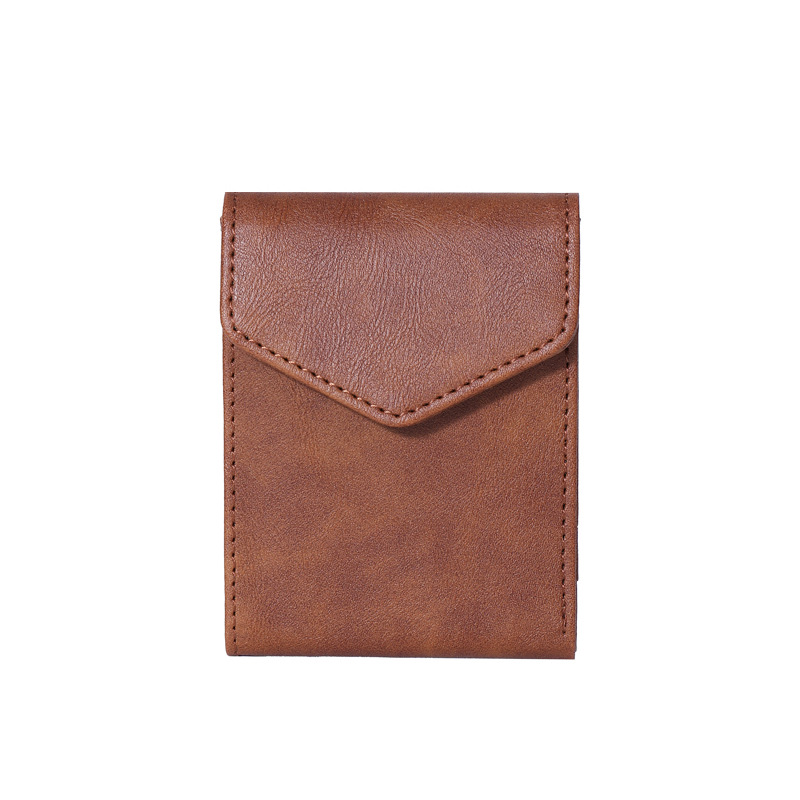 Crazy Horse Leather Wallet Small Purse