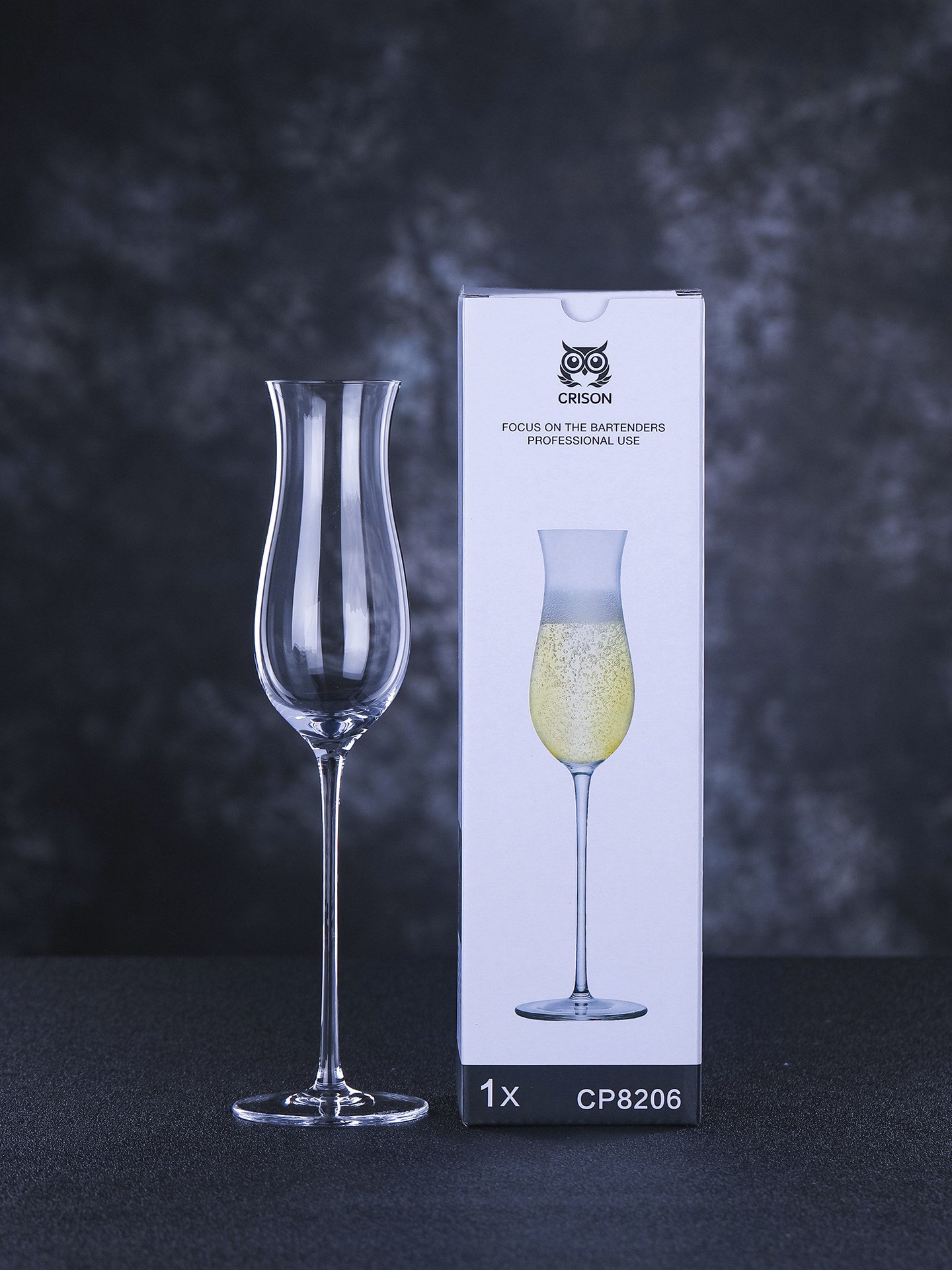 Lead-free Crystal Glass Champagne Flute