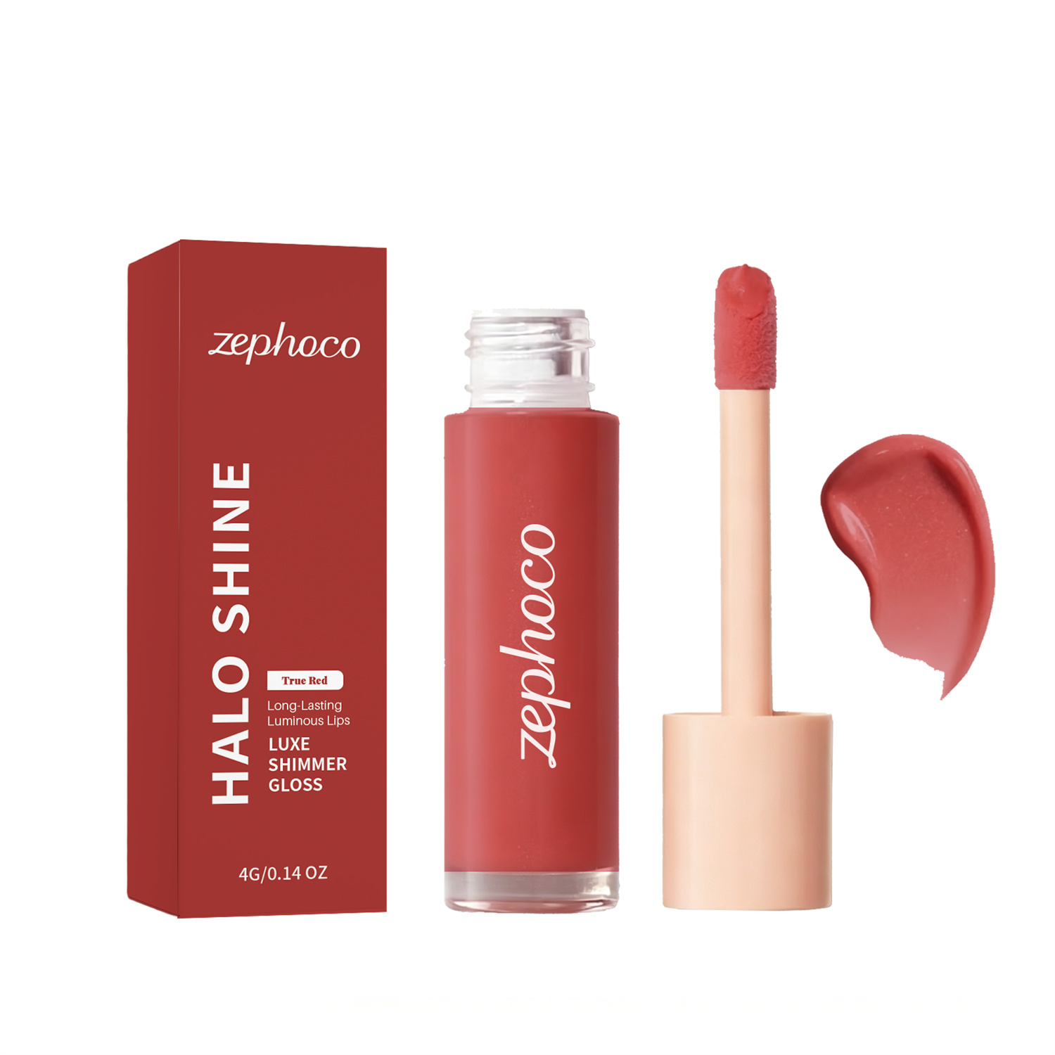 Water-moistened Pearlescent Lip Glaze