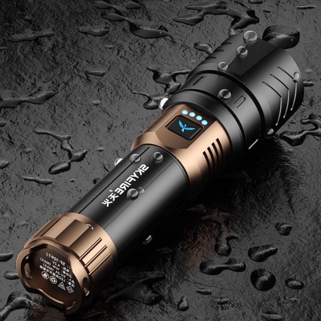 Ultra-Bright Flashlight Laser Beam Long-Range