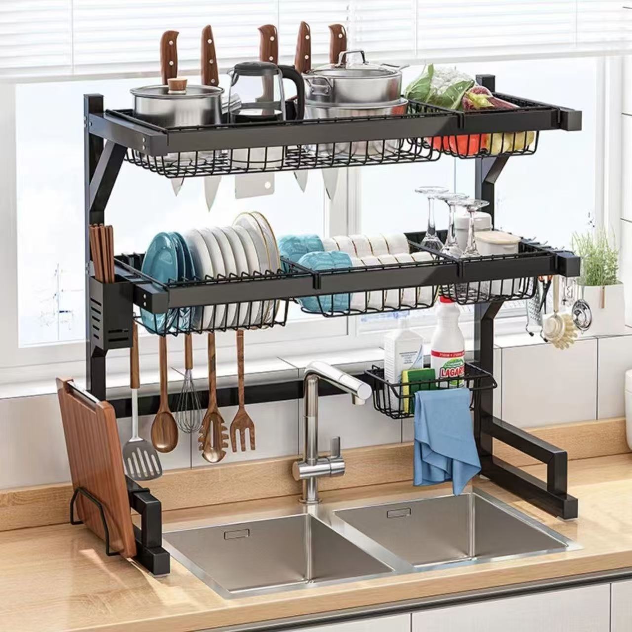 Multi-Function Kitchen Storage Rack