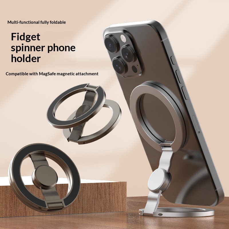 Double-Sided Magnetic Suction Gyro Phone Holder