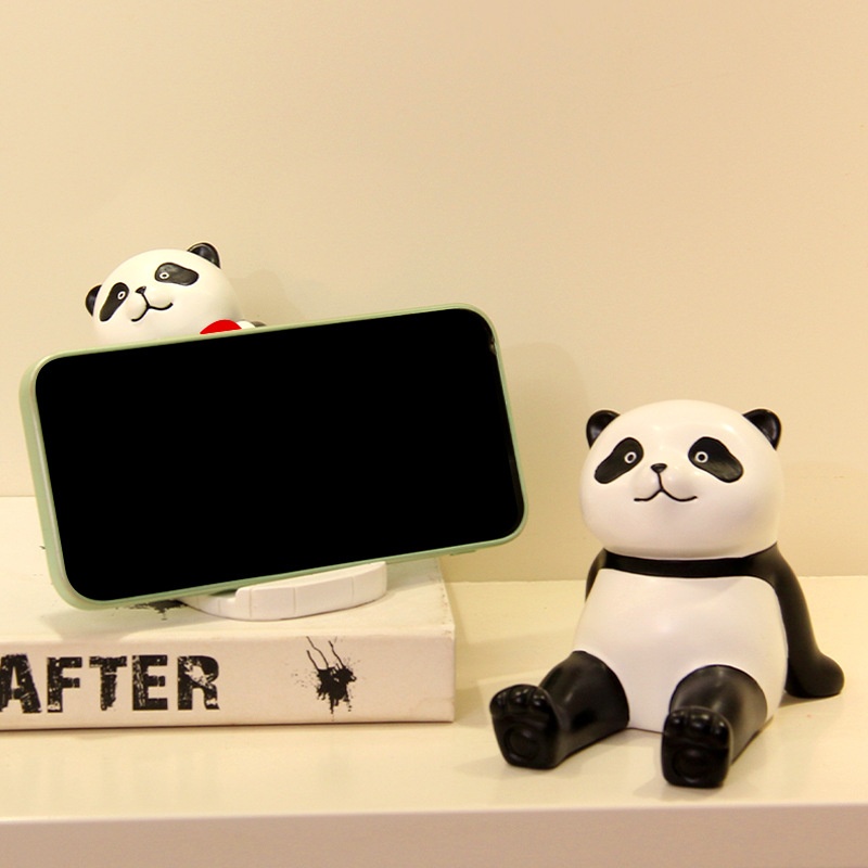 Panda Phone Holder Ornament Decorative Cultural