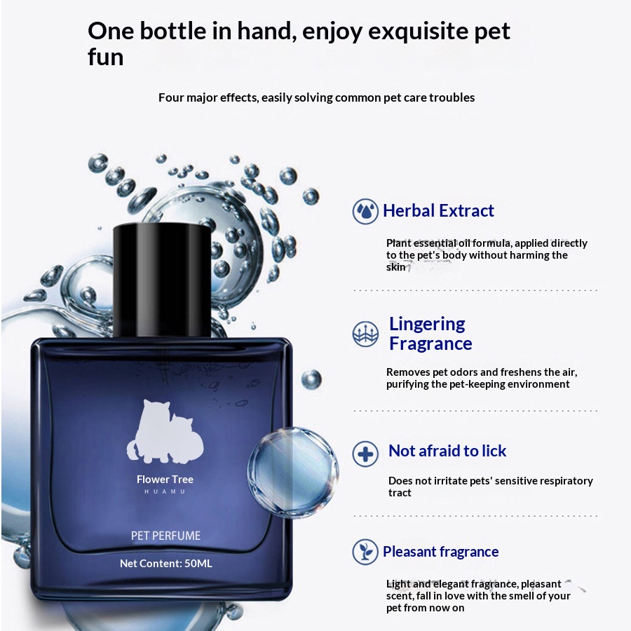 Cat Odor-Eliminating Long-Lasting Fragrance Spray