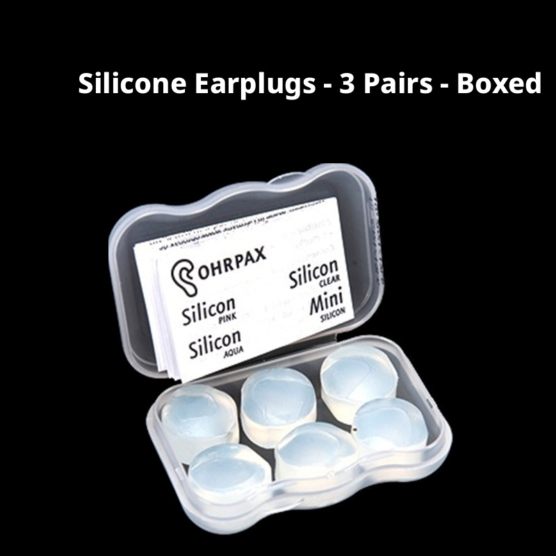 Silicone Earbuds-3 Pairs-Box